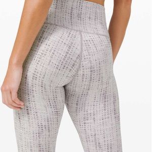 Lululemon Wunder Under 25” Jacquard